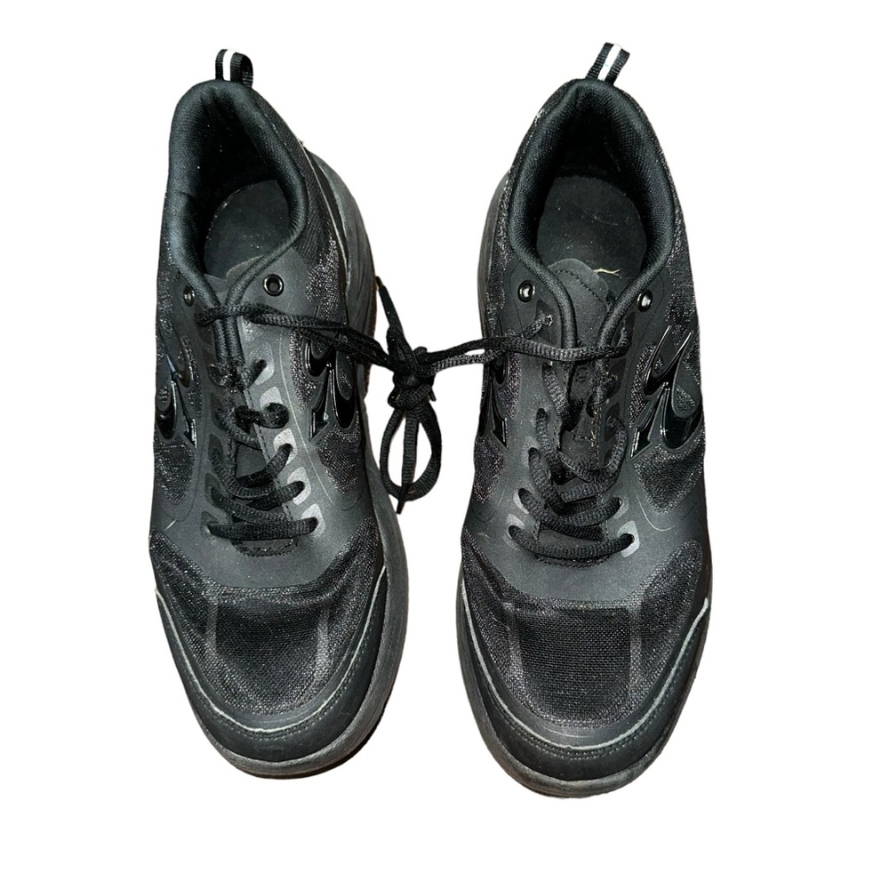 Men's GDEFY Ion Black Slip Resistant Shoes Size 10
